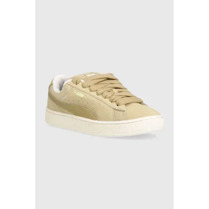 Zdjęcie Puma sneakersy skórzane Suede XL kolor beżowy 395205