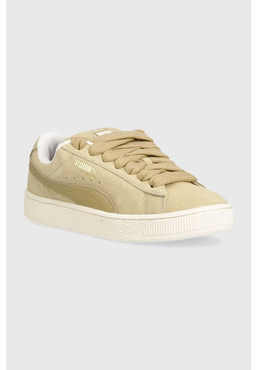 obrazek 1 Puma sneakersy skórzane  Suede XL kolor beżowy 395205