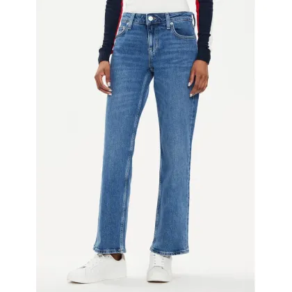 Zdjęcie Tommy Jeans Jeansy Sophie DW0DW19263 Niebieski Straight Fit