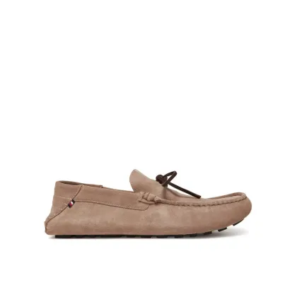 Zdjęcie Tommy Hilfiger Mokasyny Hilfiger Folded Suede Driver FM0FM05385 Beżowy