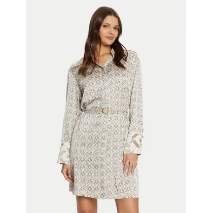 Zdjęcie Guess Sukienka koszulowa W5RK40 WF1T2 Szary Regular Fit