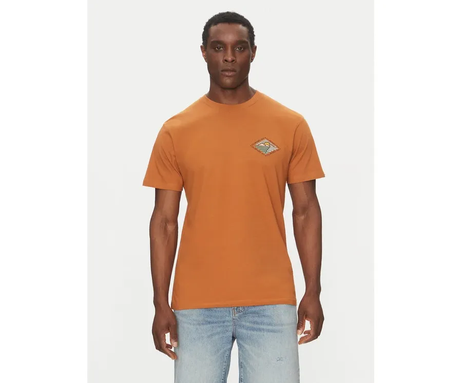 obrazek 1 Quiksilver T-Shirt EQYZT08038 Brązowy Regular Fit