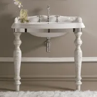 Zdjęcie Ekskluzywna konsola Firenze z umywalką LA02 do wyjątkowej łazienki – 3SC