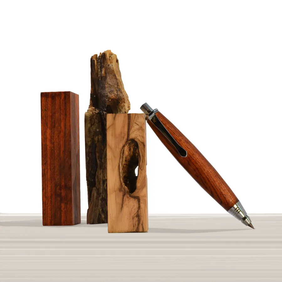 obrazek 3 Stylowy ołówek z drewna bubinga - Ligabue Bubinga - M'Art
