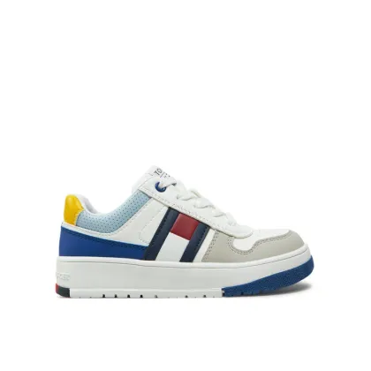 Zdjęcie Tommy Hilfiger Sneakersy Flag Low Cut Lace-Up Sneaker T3X9-33863-1269 M Biały
