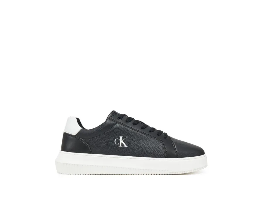 obrazek 1 Calvin Klein Jeans Sneakersy Chunky Cupsole Lth Mg Tc YM0YM01198 Czarny