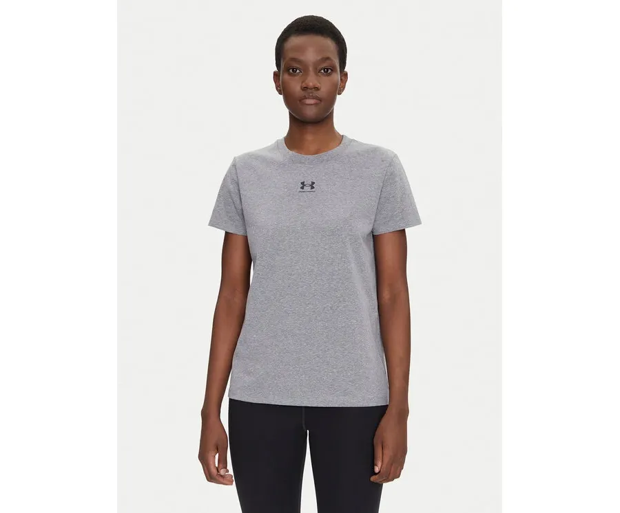 obrazek 1 Under Armour Koszulka techniczna Rival Core 1383648 Szary Regular Fit