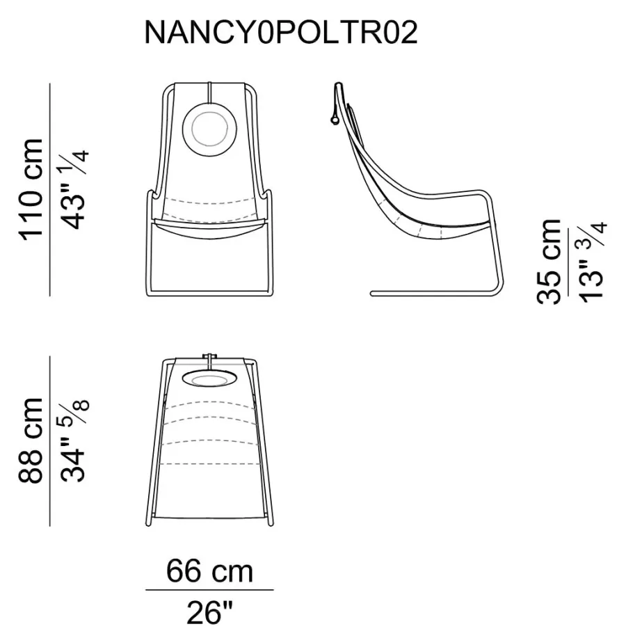 obrazek 3 Krzesło ogrodowe o różnych wykończeniach