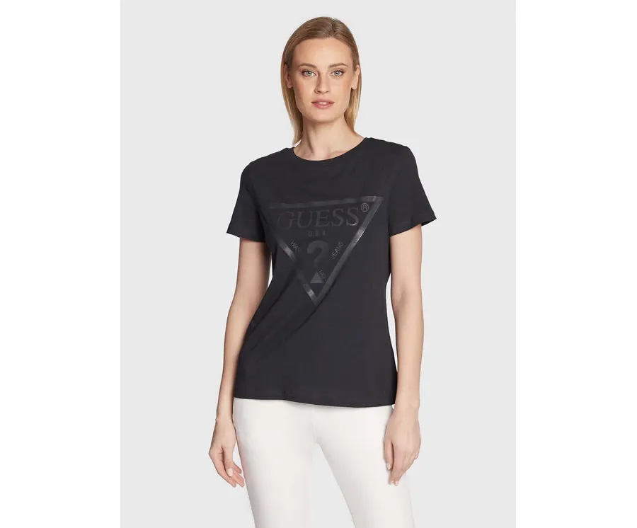 obrazek 1 Guess T-Shirt Adele V2YI07 K8HM0 Czarny Regular Fit