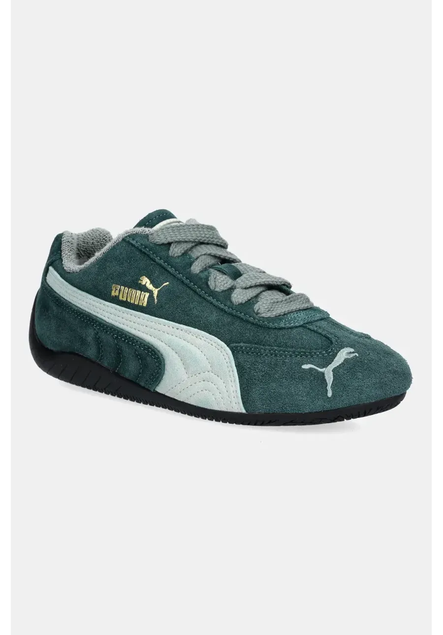 obrazek 1 Puma sneakersy zamszowe Speedcat The NeverWorn V kolor zielony 401532