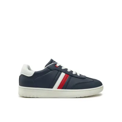 Zdjęcie Tommy Hilfiger Sneakersy Stripe Low Cut Lace-Up Sneaker T3X9-33851-1269 S Granatowy