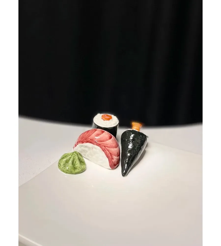 obrazek 2 Mały prostokątny talerz do sushi - Le Ceramiche