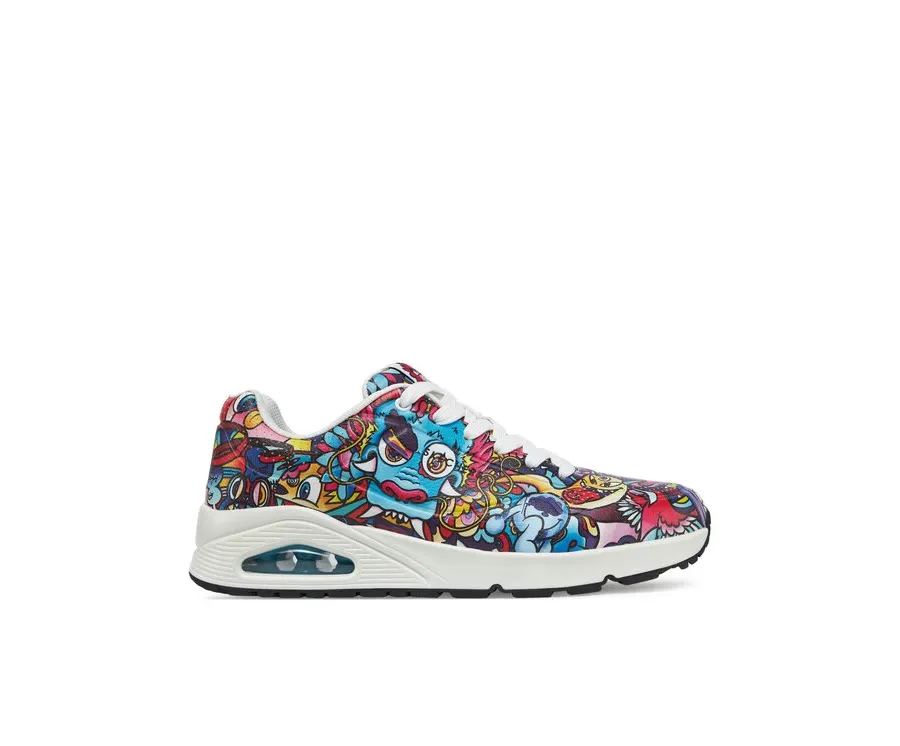 obrazek 1 Skechers Sneakersy Uno - Color Doodle 183500/MLT Kolorowy