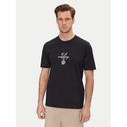 Zdjęcie C.P. Company T-Shirt 18CMTS109A110301W Granatowy Regular Fit