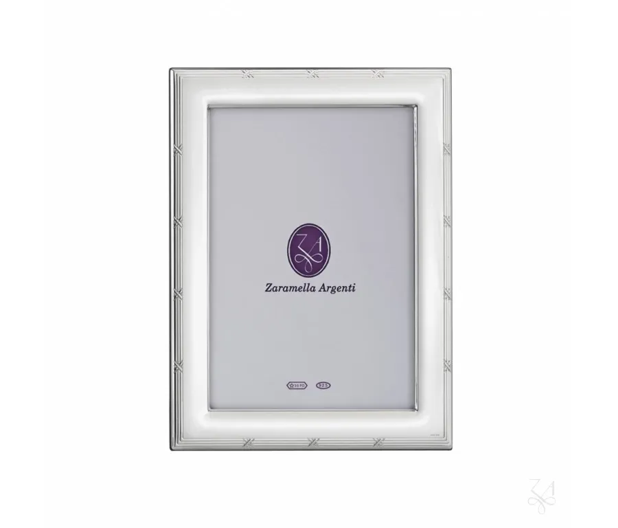 obrazek 1 Unikalna srebrna ramka na zdjęcia 20×25 cm - Zaramella Argenti
