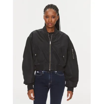 Zdjęcie Calvin Klein Jeans Kurtka bomber J20J221378 Czarny Relaxed Fit