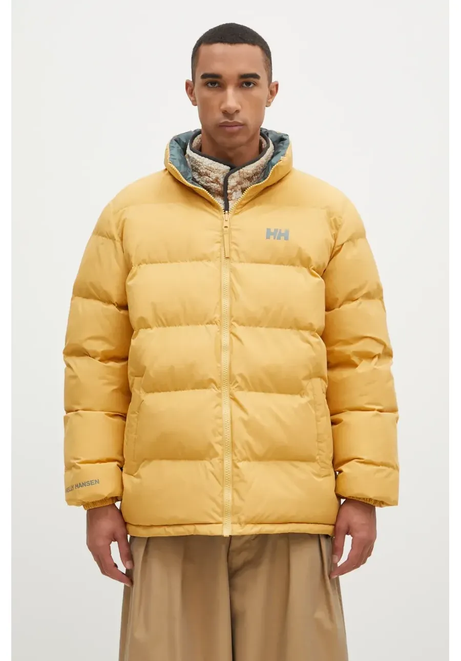 obrazek 1 Helly Hansen kurtka dwustronna męska kolor żółty zimowa