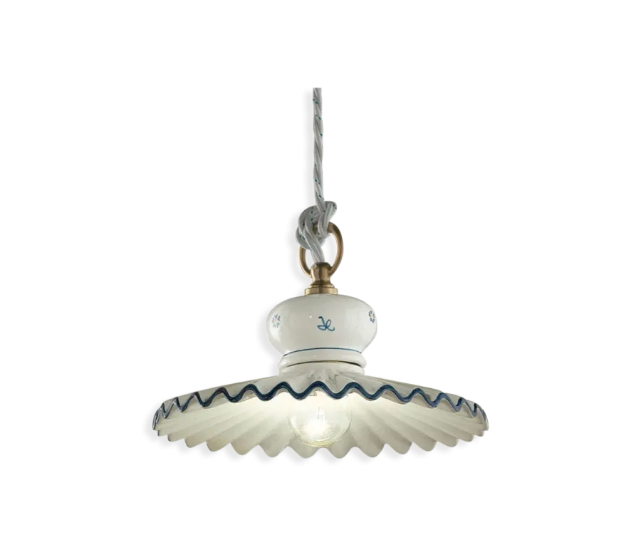 obrazek 1 Stylowa mała włoska lampa wisząca Roma