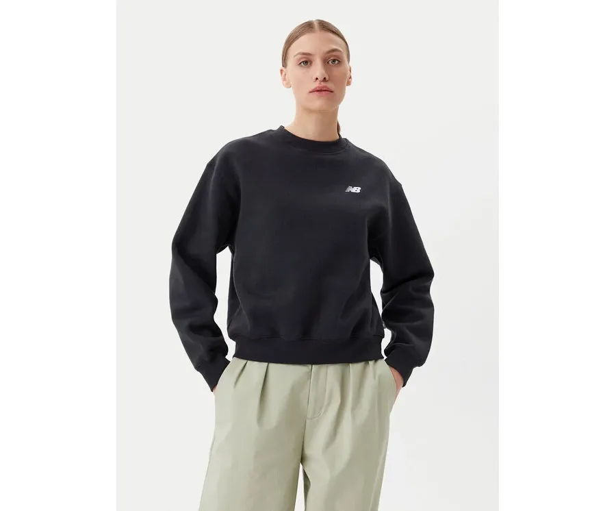 obrazek 1 New Balance Bluza WT51949 Czarny Oversize
