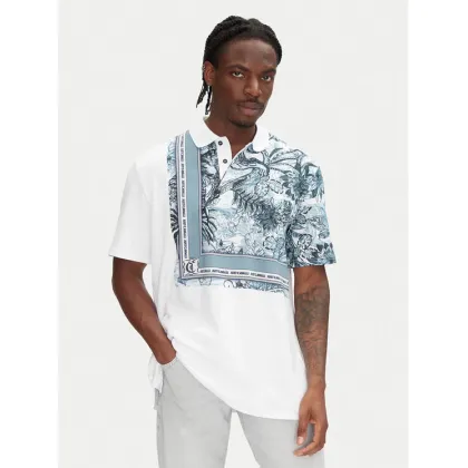 Zdjęcie Just Cavalli Polo 78OAGE15 Niebieski Regular Fit