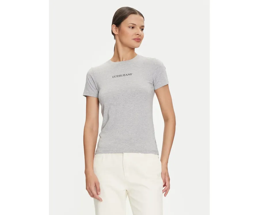 obrazek 1 Guess Jeans T-Shirt W4YI01 J1314 Szary Slim Fit