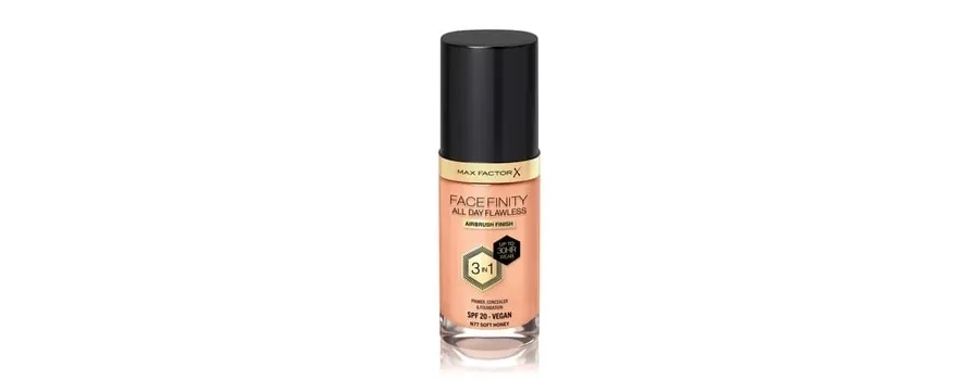 obrazek 1 Max Factor Facefinity All Day Flawless Foundation Podkład w płynie 30 ml Nr. 77. Soft honey