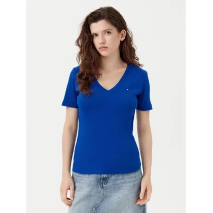 Zdjęcie Tommy Hilfiger T-Shirt New Cody WW0WW40584 Niebieski Slim Fit