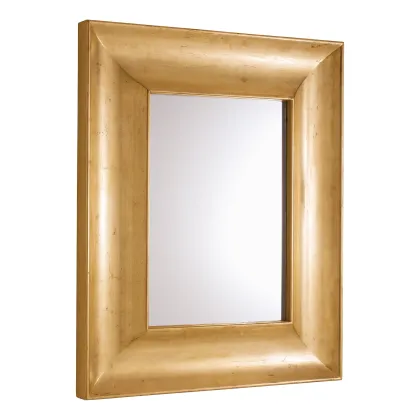 Zdjęcie Wyjątkowe włoskie lustro ze złotym zdobieniem Gold leaf – 3SC