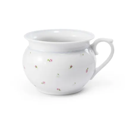 Zdjęcie Porcelanowy wazon z uchem o ponadczasowym kształcie – Leander