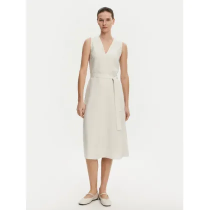 Zdjęcie Calvin Klein Sukienka letnia K20K208424 Beżowy Regular Fit