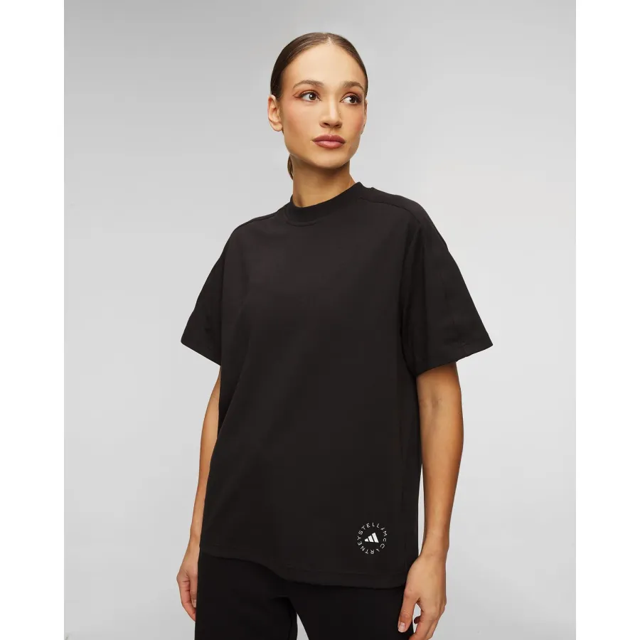 obrazek 1 Czarny T-shirt Damski Stella Mccartney Asmc Logo Tee Adidas by Stella McCartney