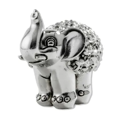 Picture A unique silver amulet in the shape of an elephant