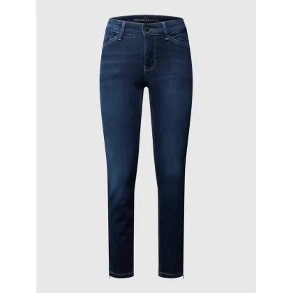 Zdjęcie Jeansy w dekatyzowanym stylu o kroju skinny fit
