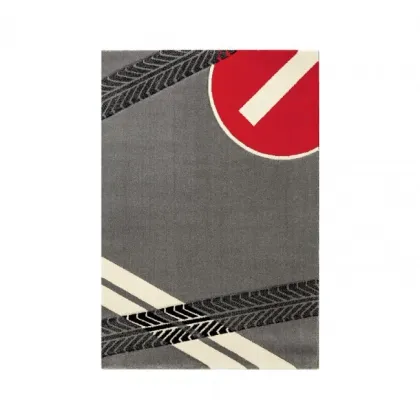 Zdjęcie Oryginalny dywan ze śladami opon do pokoju chłopca - Cilek