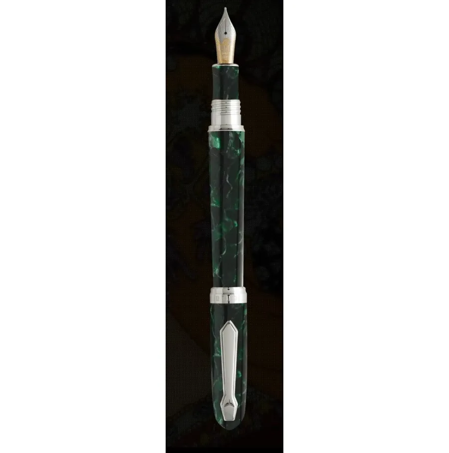 obrazek 1 Eleganckie pióro wieczne Tibaldi Magnum Malachite
