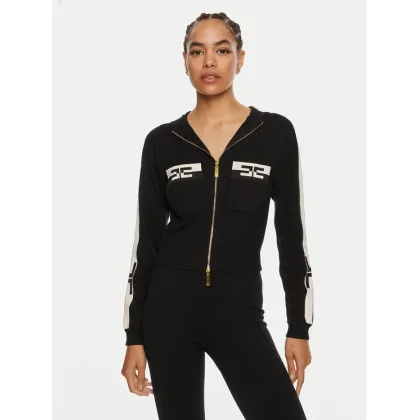 Zdjęcie Elisabetta Franchi Sweter MK-56S-46E2 Czarny Regular Fit