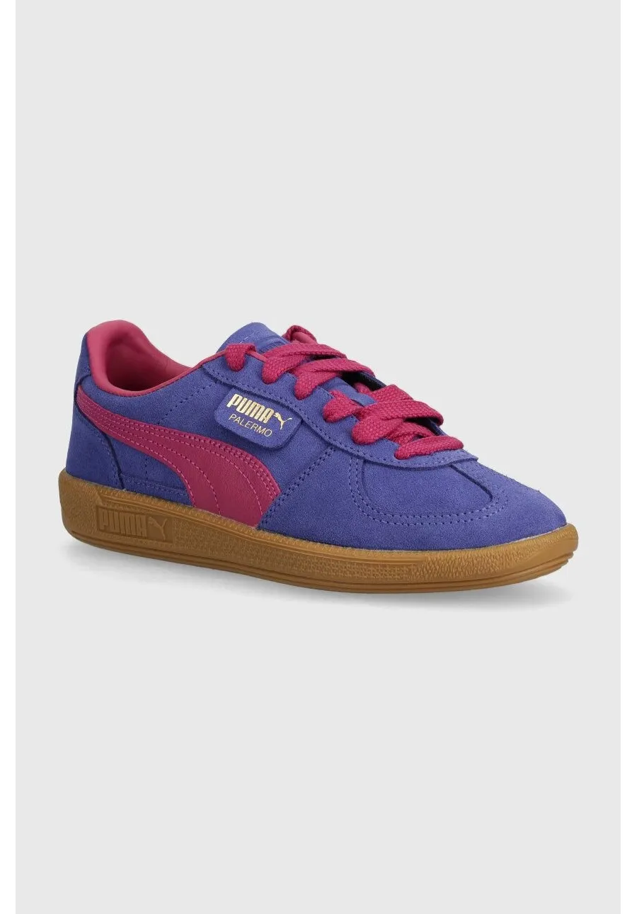 obrazek 1 Puma sneakersy zamszowe Palermo Cobalt Glaze kolor niebieski 396463
