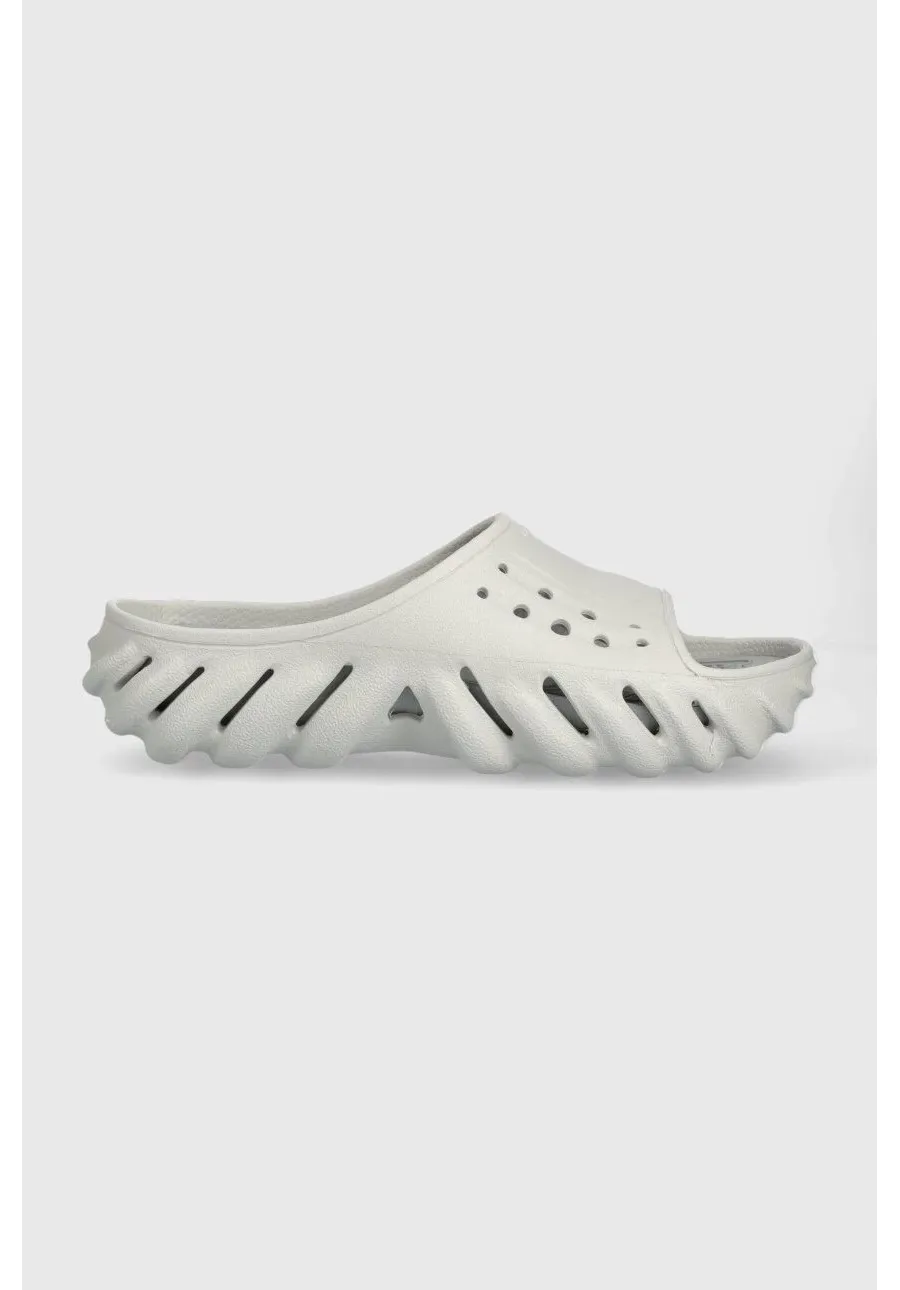 obrazek 1 Crocs klapki Echo Slide kolor szary 208170 208170.1FT-1FT