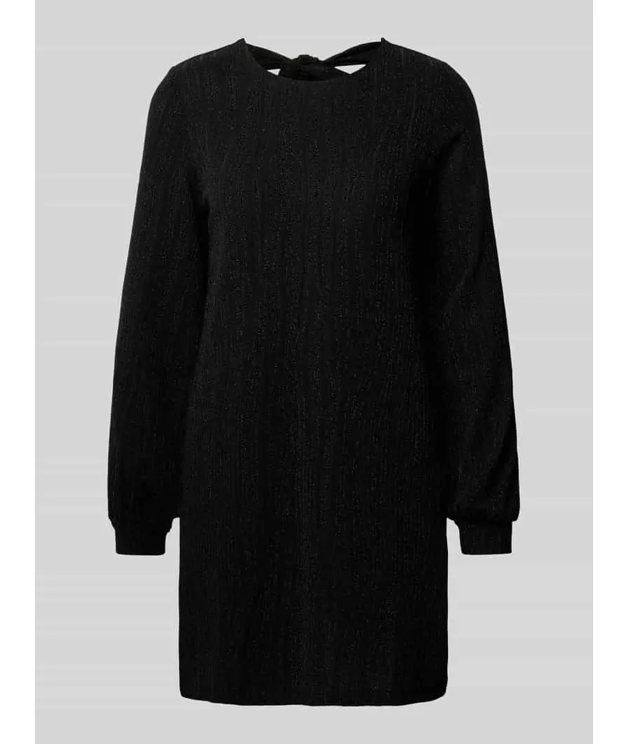 obrazek 1 Sukienka mini o kroju regular fit ze wzorem z efektownej przędzy model ‘CAROL’