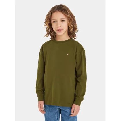 Zdjęcie Tommy Hilfiger Bluzka Essential KB0KB08576 Zielony Regular Fit