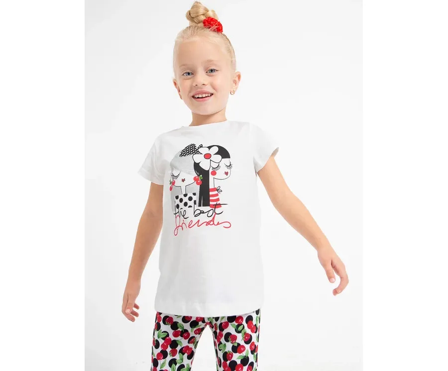 obrazek 1 Mayoral T-Shirt 3070 Biały