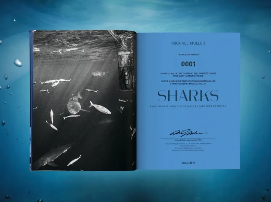 obrazek 3 Książka Michael Muller. Sharks, Art Edition No. 101–200 ‘Under Study’ - Taschen