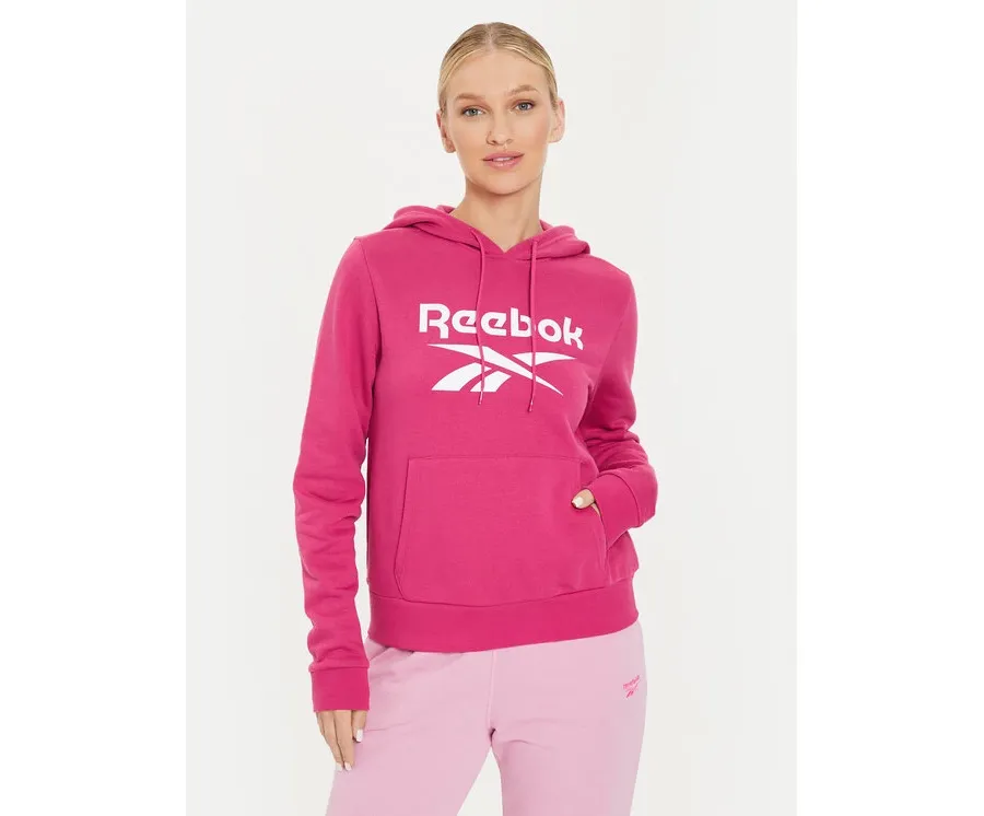 obrazek 1 Reebok Bluza Fleece Hoodie Różowy Regular Fit