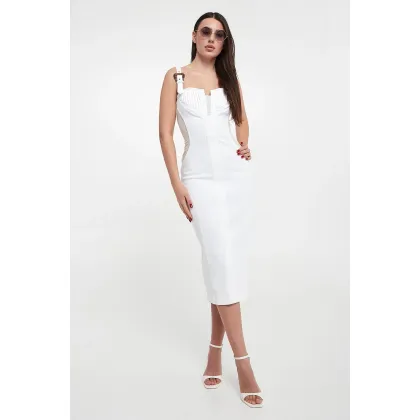 Zdjęcie Sukienka jeansowa VERSACE JEANS COUTURE Versace Jeans Couture