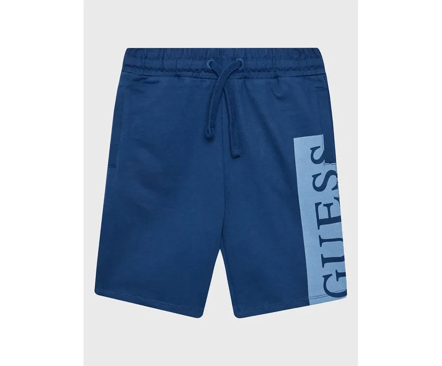 obrazek 1 Guess Szorty sportowe L3GD03 KA6R0 Niebieski Relaxed Fit