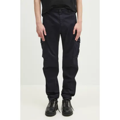 Zdjęcie C.P. Company spodnie męskie kolor granatowy proste 18CMPA058A005694G.