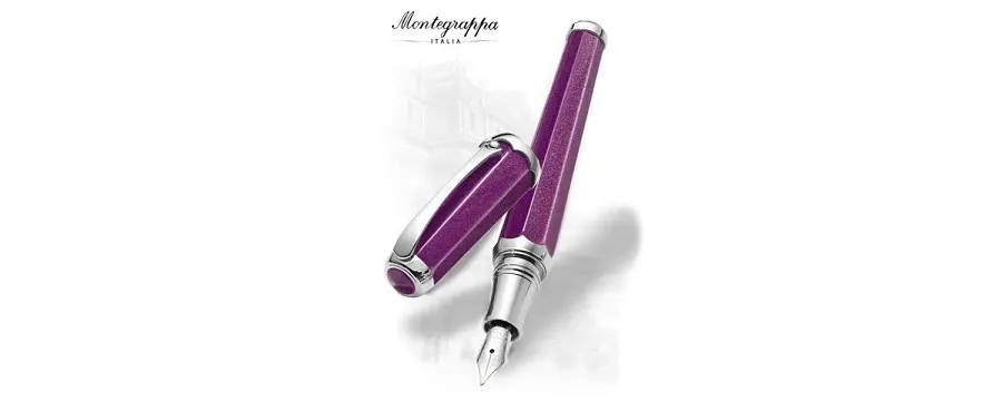 obrazek 1 Purple Fountain Pen Piccola Montegrappa