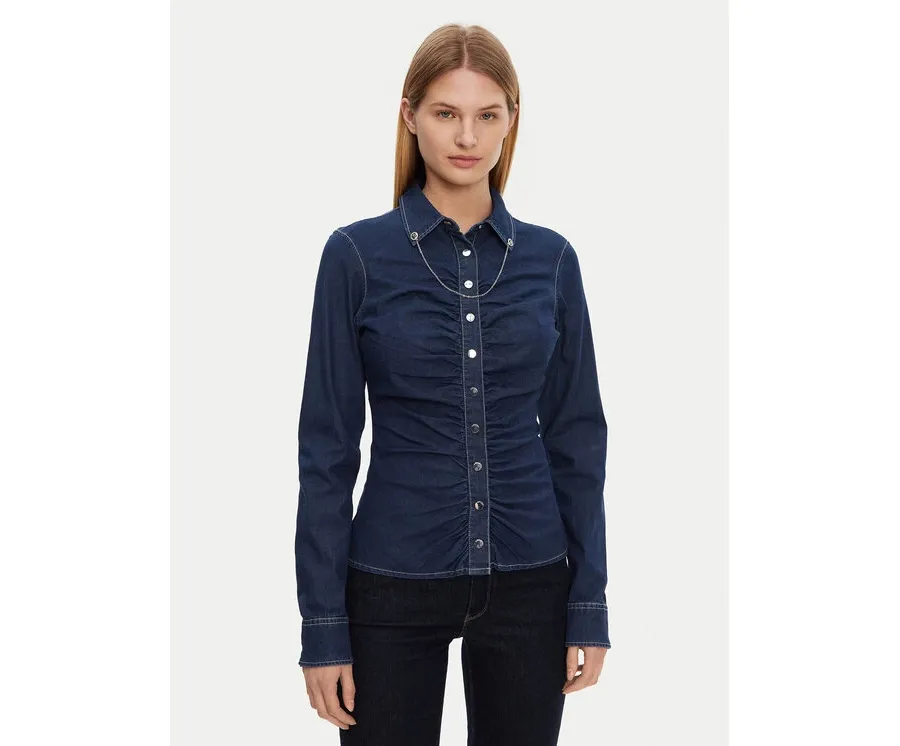 obrazek 1 Guess Koszula W5RH69 D5HJ1 Granatowy Regular Fit