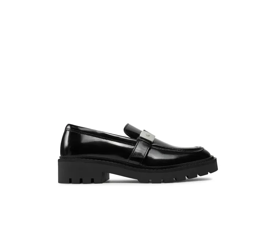 obrazek 1 Calvin Klein Jeans Loafersy Flatform Shoe Driver Hdw YW0YW01657 Czarny