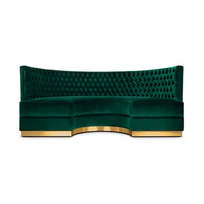 Picture Green round sofa from Portugal